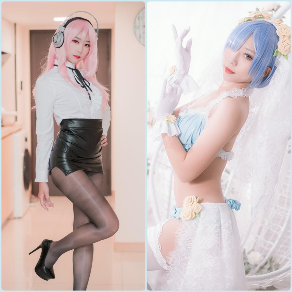 Money冷冷生活风自拍或精选COS图拼贴预览