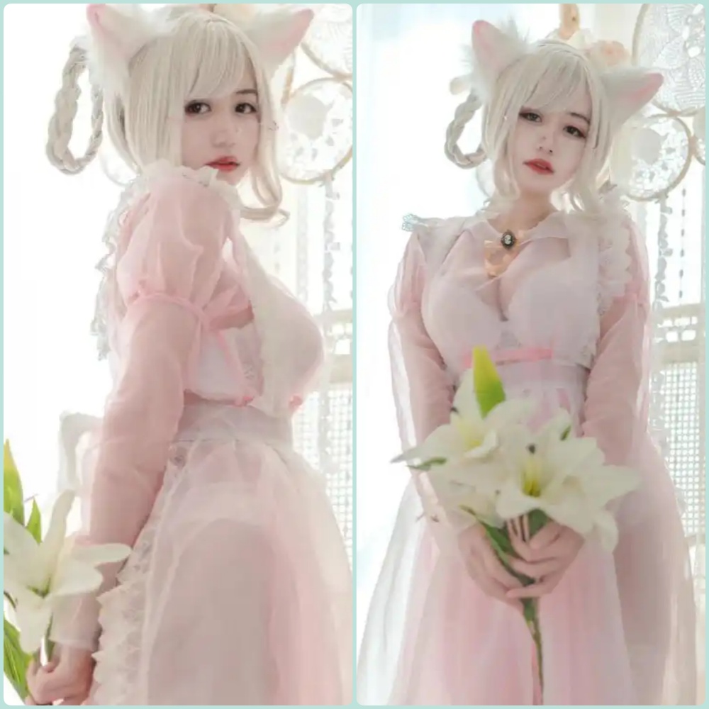 小仓千代w高还原度COSPLAY正片，角色服装细节精致，妆容完美，展现出专业的拍摄质感