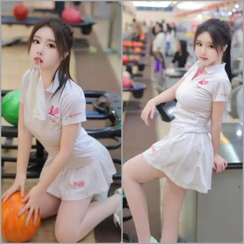 小薯条nienie纯欲风居家私房写真，身穿白色吊带睡裙，性感撩人