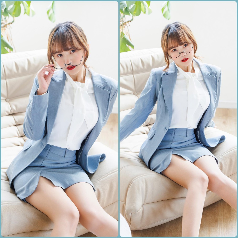 张思允Nice成熟风写真，穿着黑色吊带连衣裙，环境昏暗带有氛围感灯光，眼神迷离且充满魅力