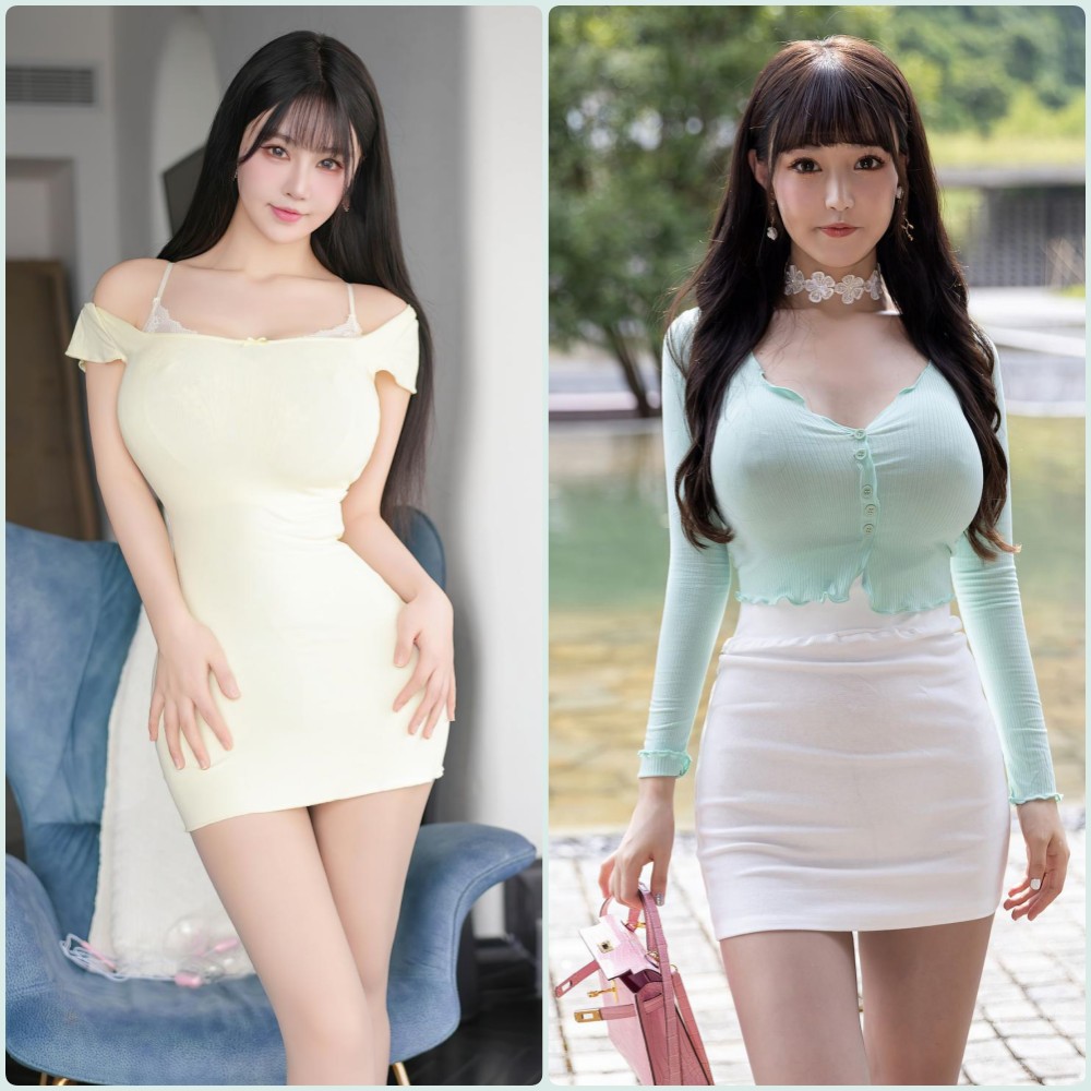 朱可儿Flower高清视频截图，身着紧身包臀裙，回眸一笑百媚生，展示完美S型身材曲线