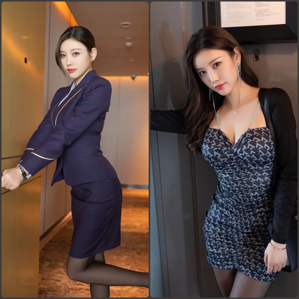 杨晨晨Yome高清性感写真特写，展现精致妆容和完美身材曲线，眼神迷人