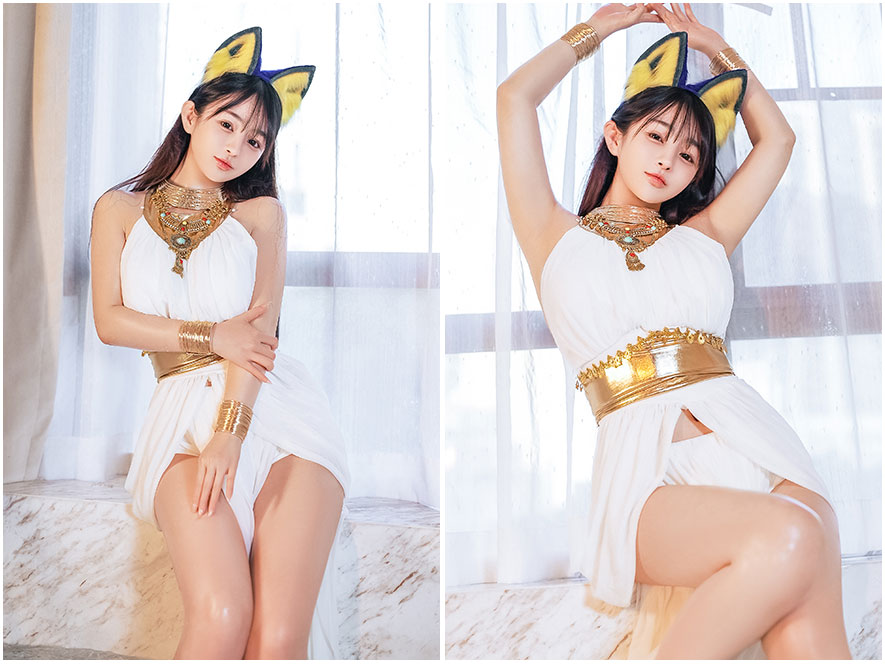 桜井宁宁可爱COS装造型