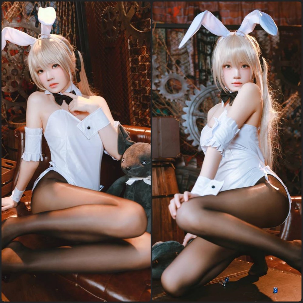 桜桃喵身穿性感黑丝旗袍，眼神迷离地看着镜头的近景特写