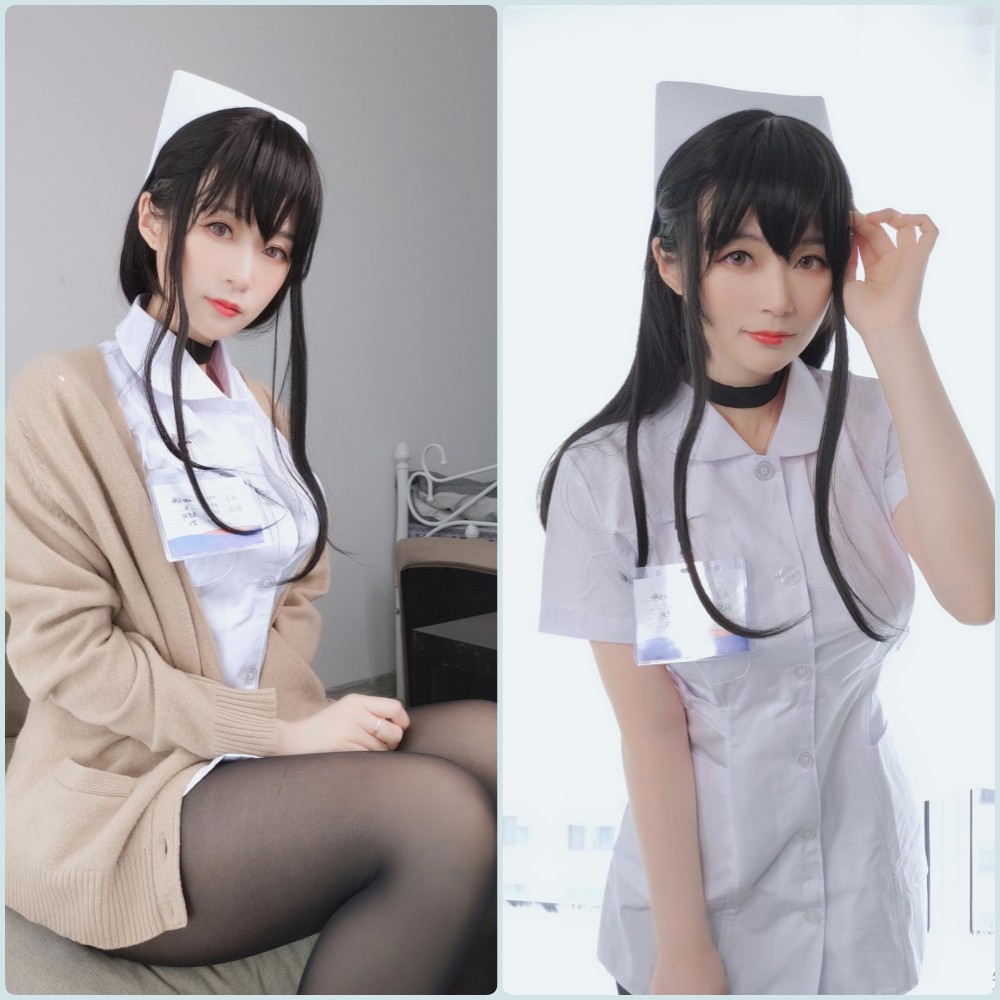 白银81 cos 碧蓝航线 爱宕 高清写真 侧身特写