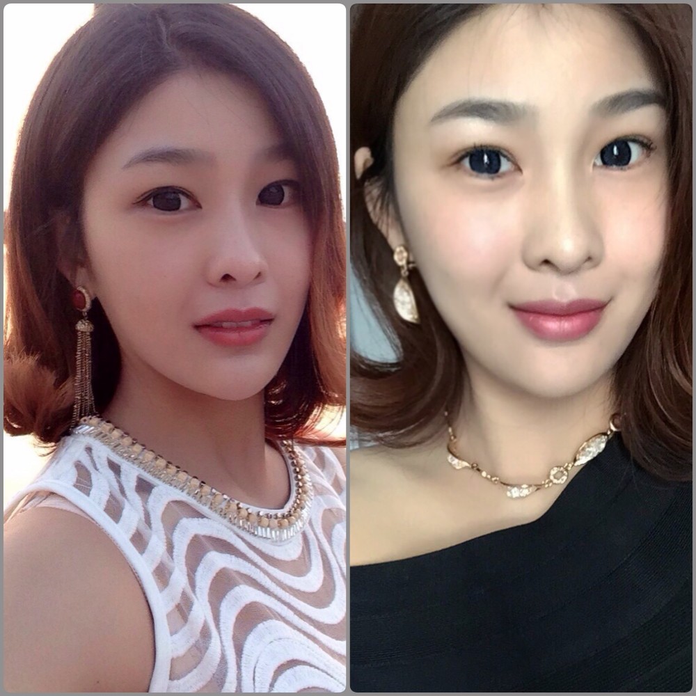 闫盼盼高清清纯写真，白色衬衫下的若隐若现