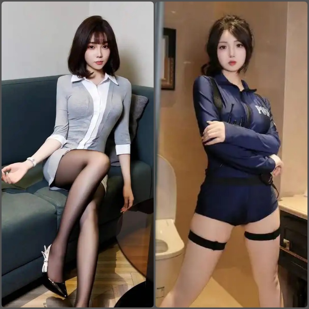 陈小花居家私房写真，穿着白色吊带背心，慵懒地躺在沙发上，光影柔和，展现性感与纯欲的一面